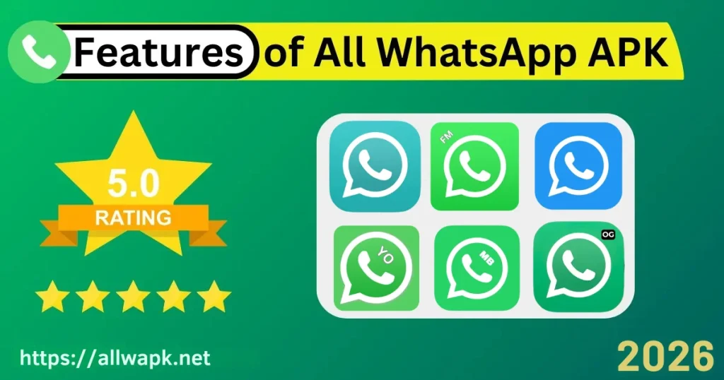 Features of All WhatsApp APK